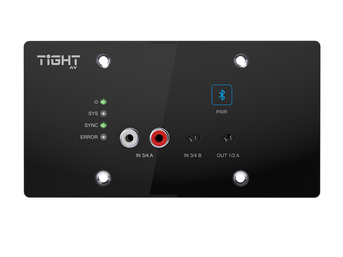 Bluetooth sieninė sąsaja TIGHT AV, juoda / AU-BT413WP-DA-BL