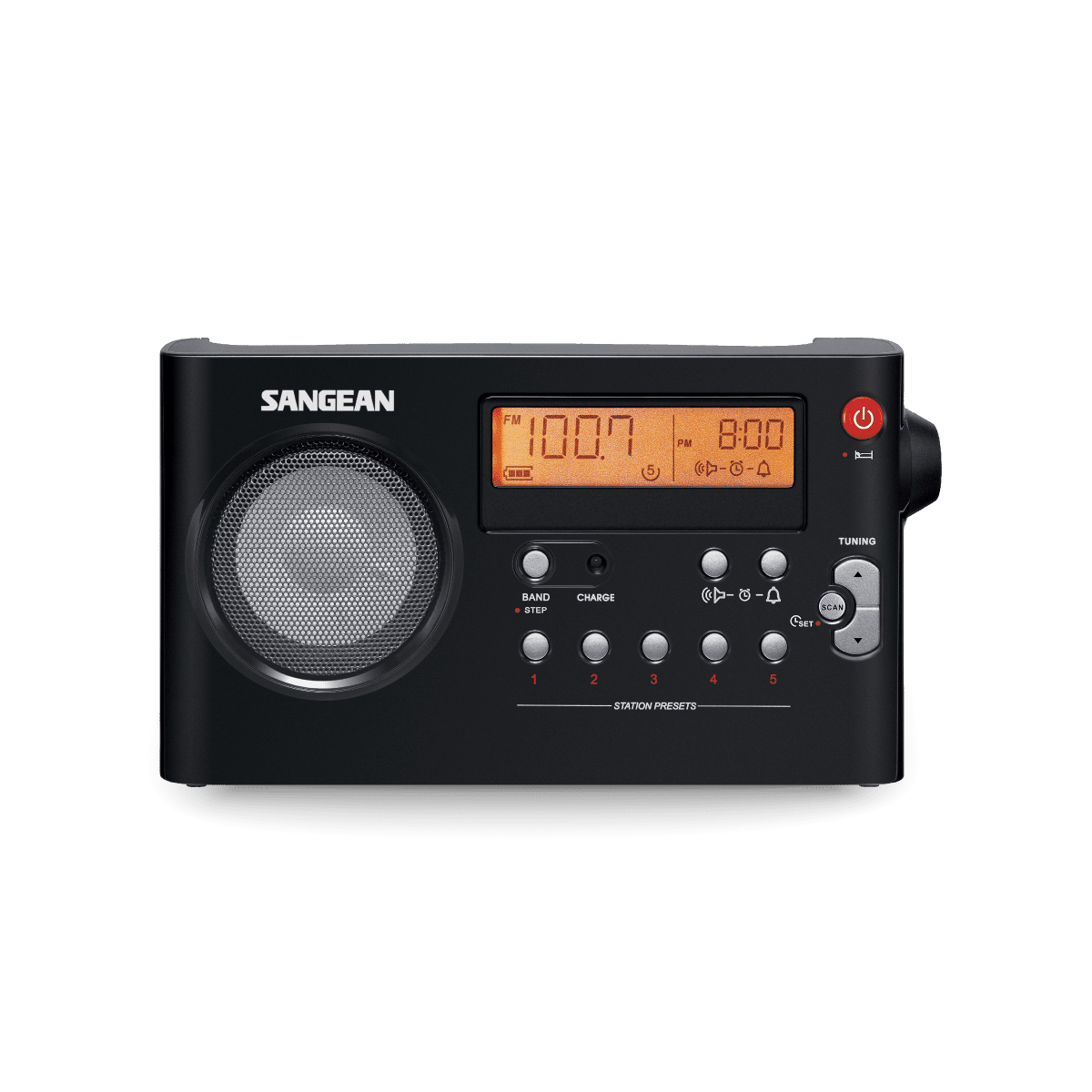 Radijas Sangean Digital Tuning AM / FM, juodas / PR-D7