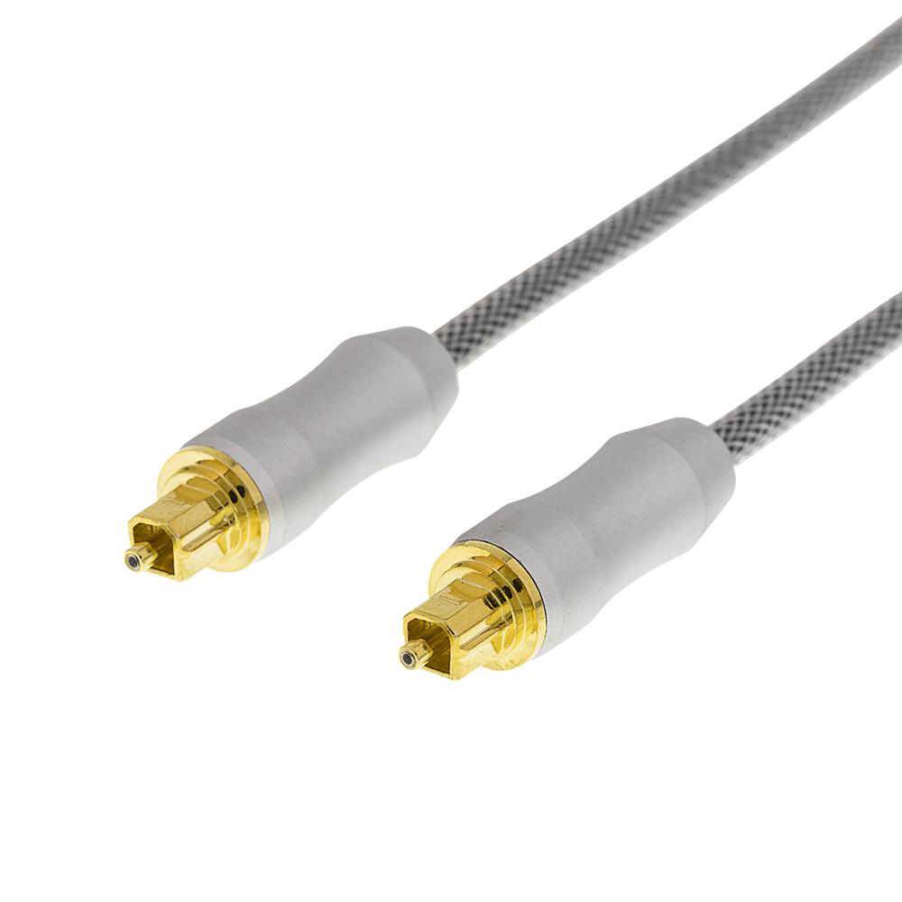 High End Toslink kabelis DELTACO optinis skaitmeninio garso kabelis, 1 m, juodas / TOTO-11-K / 00190001