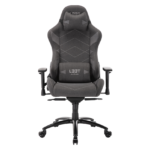 Žaidimų kėdė L33T GAMING Elite V4 (minkšas audinys) - tamsiai pilka / 160371