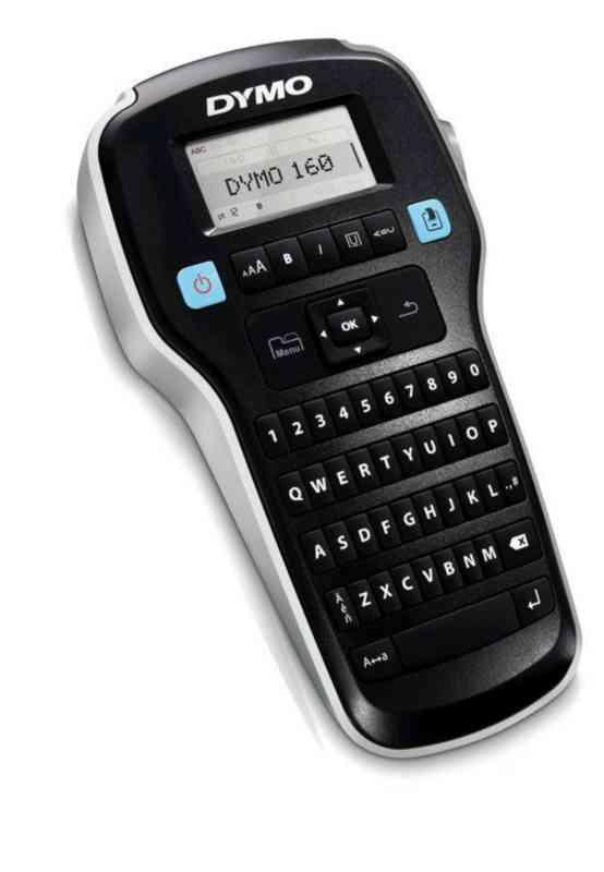 Etikečių spausdintuvas DYMO, LM 160, QWERTY, EU, juodas / 2174612