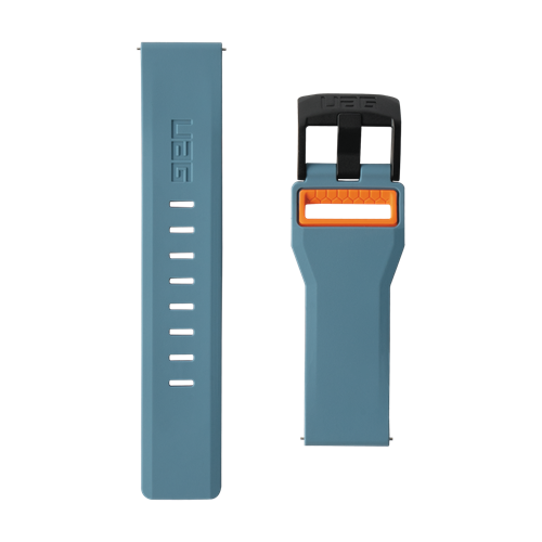 Laikrodžio payrankė URBAN ARMOR GEAR skirta Samsung Galaxy Watch 46mm, šviesiai mėlyna/oranžinė / 283396 / 29180D115497