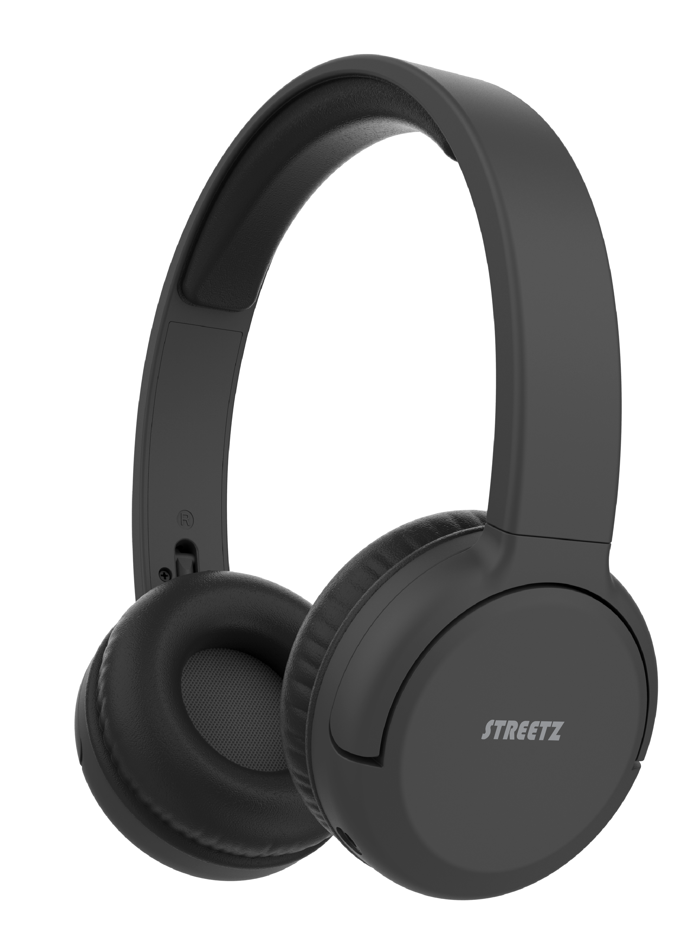 BT210 Bluetooth ausinės STREETZ, su mikrofonu, sulankstomos, juodos / BT210-BLK / 6612085