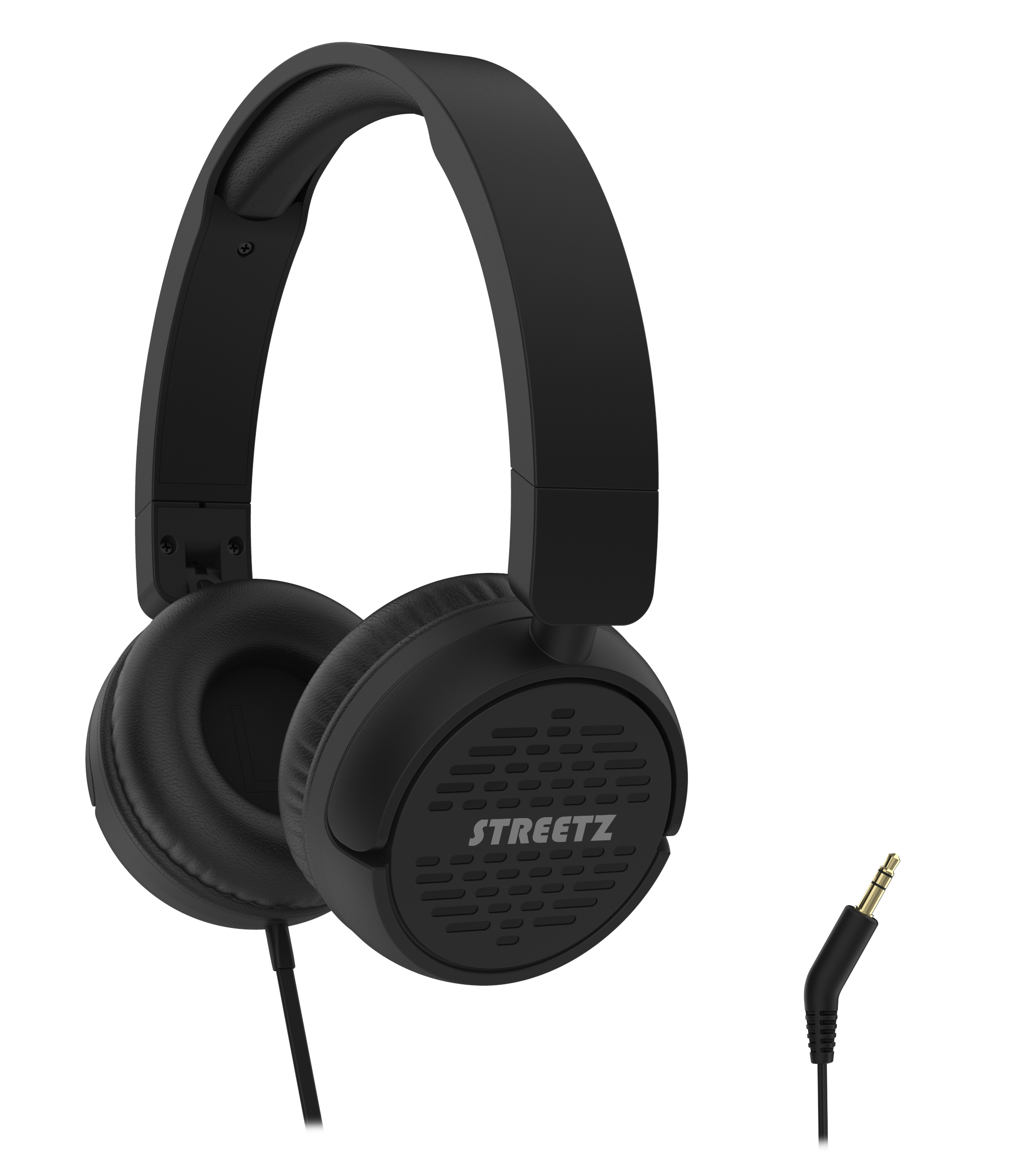 STREETZ  H100 ausinės, sulankstomos, 3.5 mm, juodos / H100-BLK / 6612100