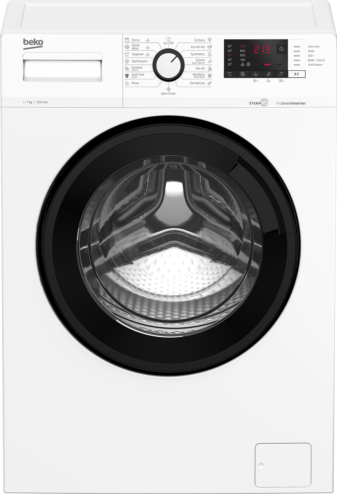 Washing machine BEKO WUE7512DXAW