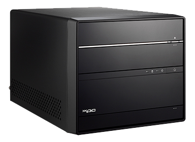 Cube PC Shuttle XPC barebone, juodas / PC-SH370R651 / SH370R6V2