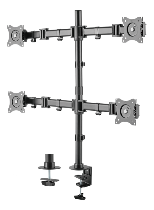 Ekrano laikiklis DELTACO OFFICE 13"-27", 8kg, 75x75-100x100 / ARM-0302