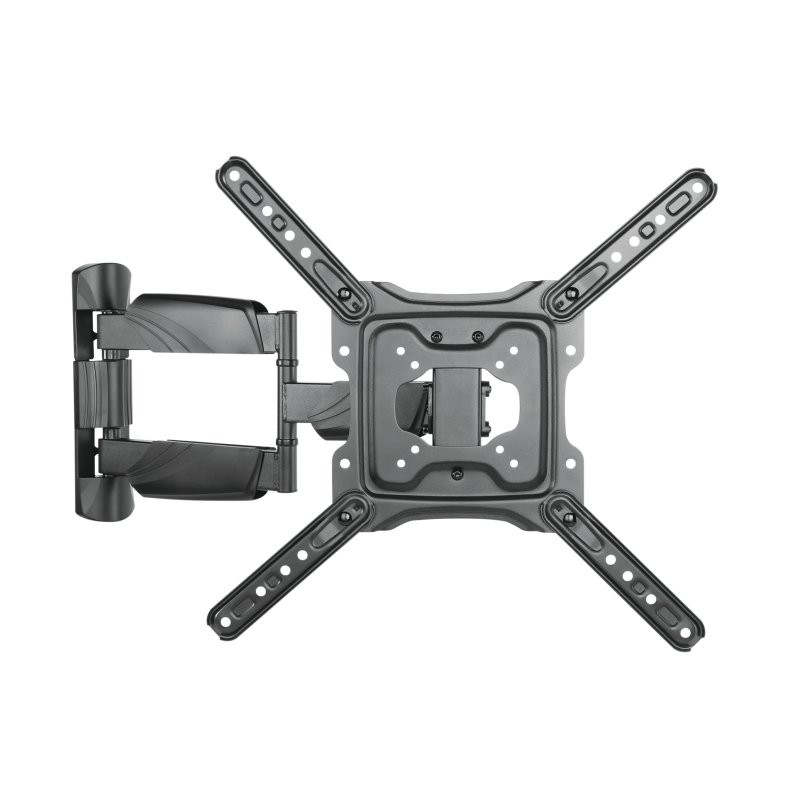 Laikiklis DELTACO 3 krypčių, 23-55", iki 35kg, juodas / ARM-1205