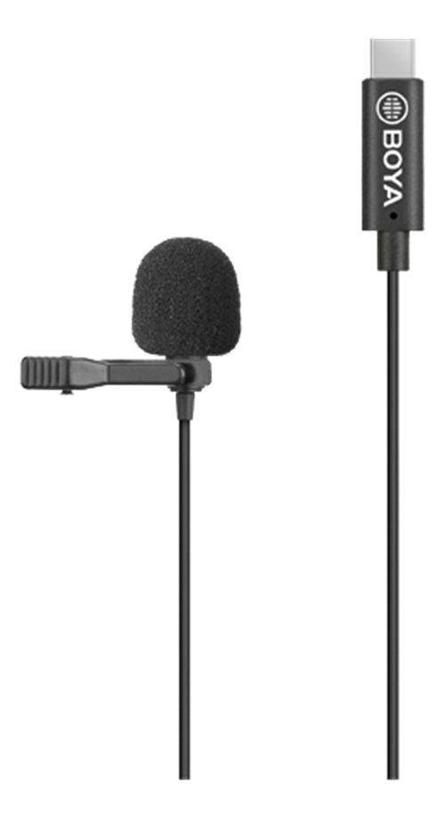 BOYA Lavalier Mikrofonas for Android prietaisui su USB-C jungtimi BY-M3 / BOYA10096