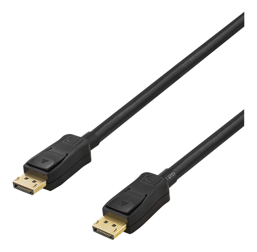 Kabelis DELTACO DisplayPort, 20 pin ha - ha, 20m, juodas / DP-4200