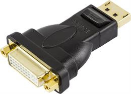 Adapteris DELTACO DisplayPort - DVI-D, j