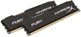 Kingston HyperX Fury, juoda , DIMM, DDR3, 2x8GB, 1600MHz, CL10, 1.5V  HX316C10FBK2/16 / KING-1352