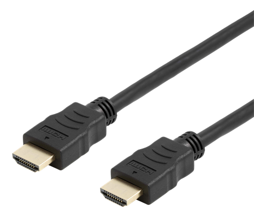 DELTACO flex HDMI kabelis, 4K UltraHD 60Hz, 3m, juodas / HDMI-1030D-FLEX