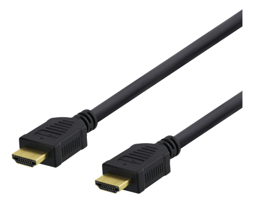 DELTACO didelės spartos HDMI kabelis, 15 m, Ethernet, 4K UHD, juodas / HDMI-1080D