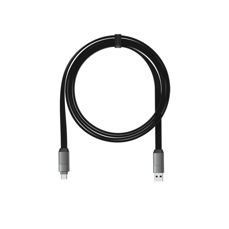 Kabelis visiems įrenginiams Rolling Square inCharge® 6 Max USB-C/Lightning/Micro USB, 1.5m/ 6770058