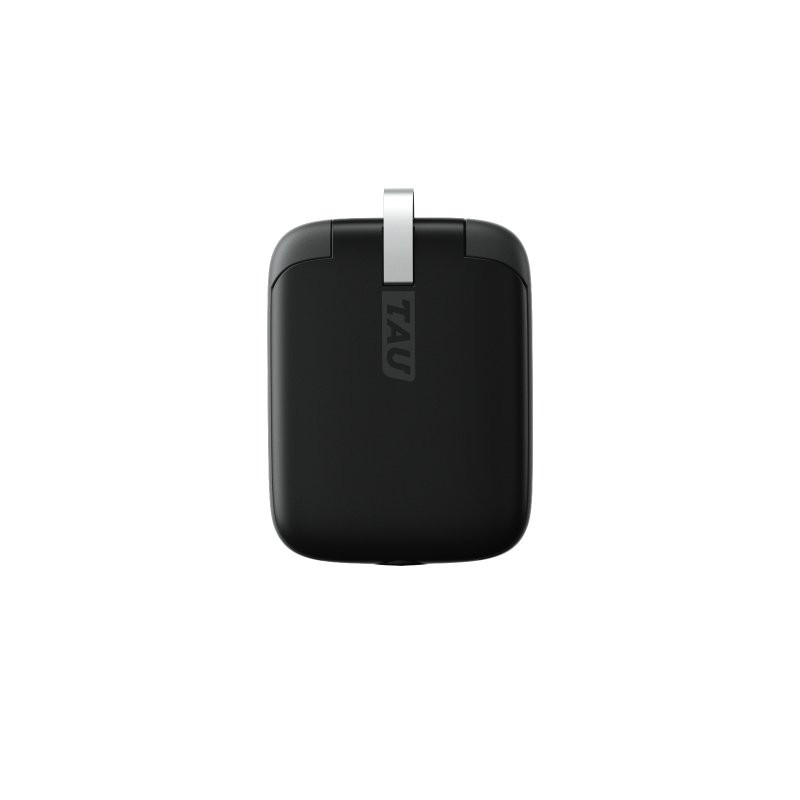 Išorinė baterija Rolling Square TAU® 1400mAh, USB-C/Lightning/Micro USB, juodas / 6770062