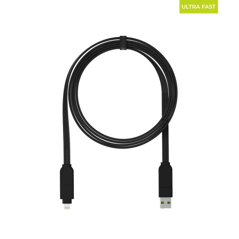 Kabelis įrenginiams Rolling Square inCharge® X Max, 100W, USB-C/Lightning/Micro USB, 1.5m / 6770072