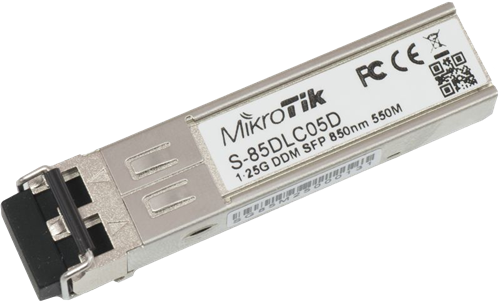 MikroTik S-85DLC05D Dual-LC SFP Transceiver S-85DLC05D / MKT-10170