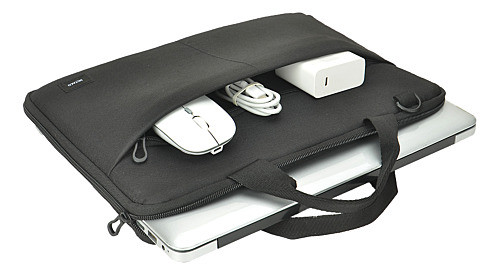 Krepšys DELTACO 11.6-12" nešiojamam kompiuteriui, su rankena, juodas / NV-401