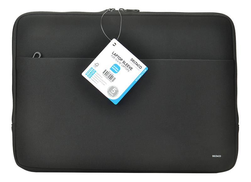 Nešiojamojo kompiuterio dėklas DELTACO 15,6-16", juodas / NV-504