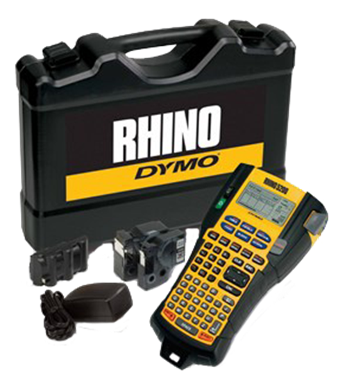 Spausdintuvas DYMO RhinoPRO 5200 kit su dėklu, juodas / geltonas / S0841400