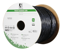 Lauko Kabelis DELTACO S / FTP Cat6a  100m, CAT6a / TP-52