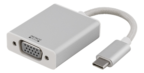 Adapteris DELTACO PRIME USB 3.1 "C-VGA" / USBC-1075