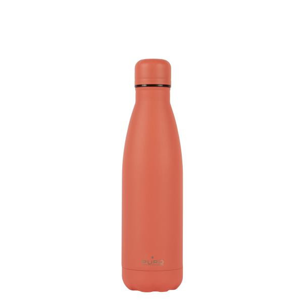 Termo gertuvė PURO nerūdijančio plieno, BPA free, 500ml, koralo spalvos / WB500ICONDW1COR