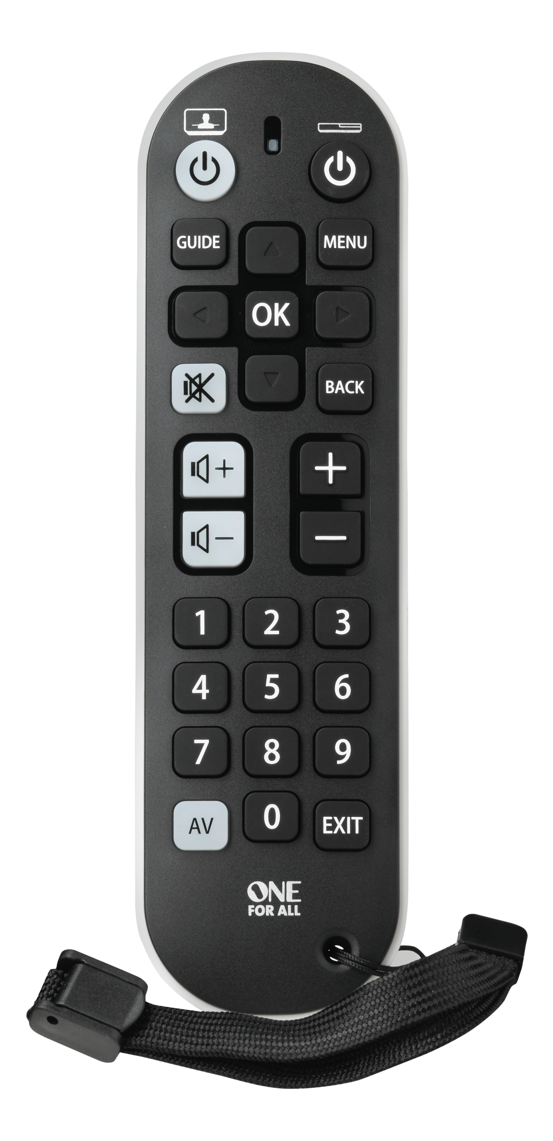 Universal Remote Control Replacement ONE FOR ALL / URC6820 Zapper+ / 188666