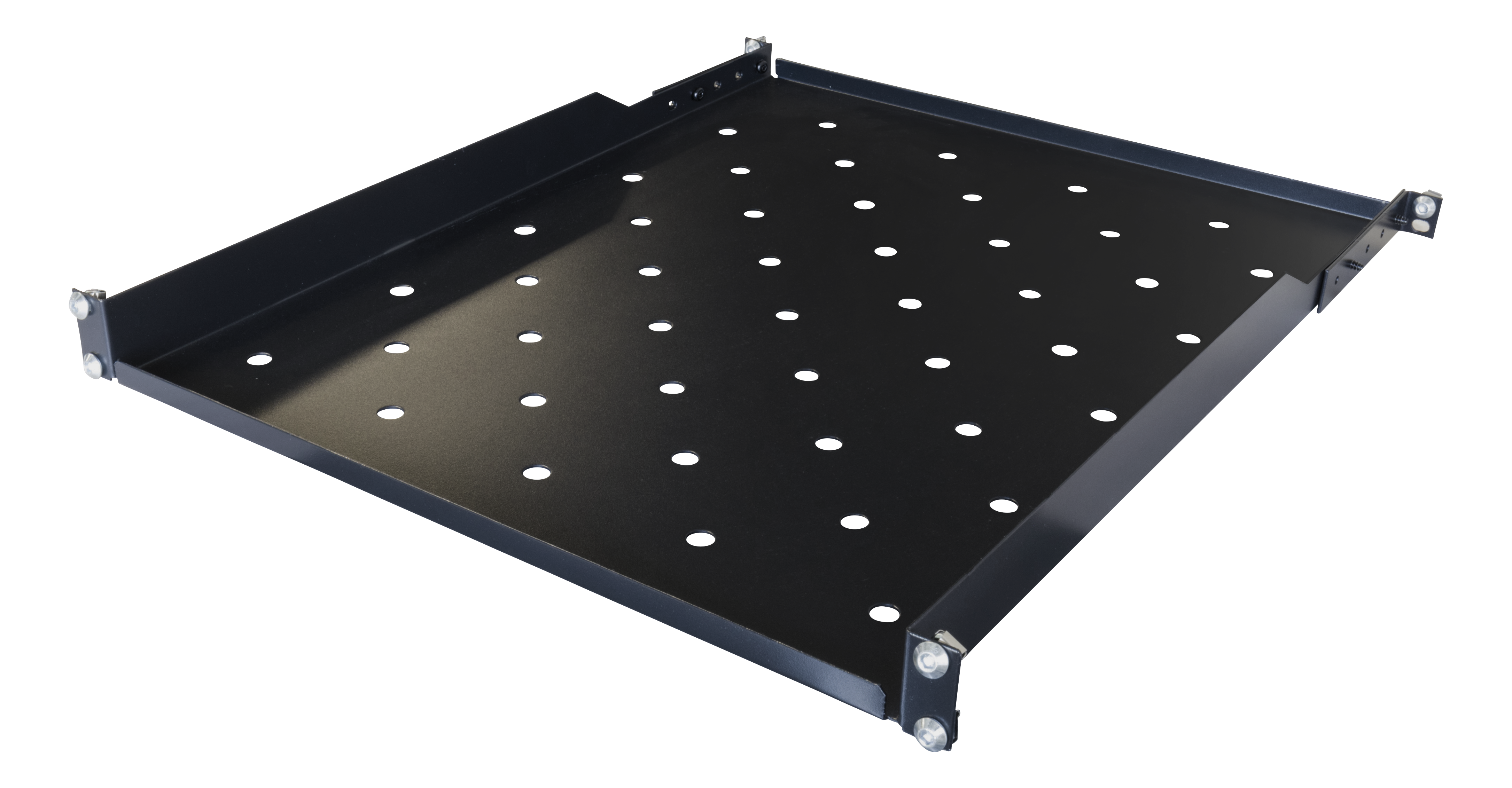 Fixed shelf TOTEN for G-series, 1U, 566mm deep, for 800mm and up / 19-FH38G