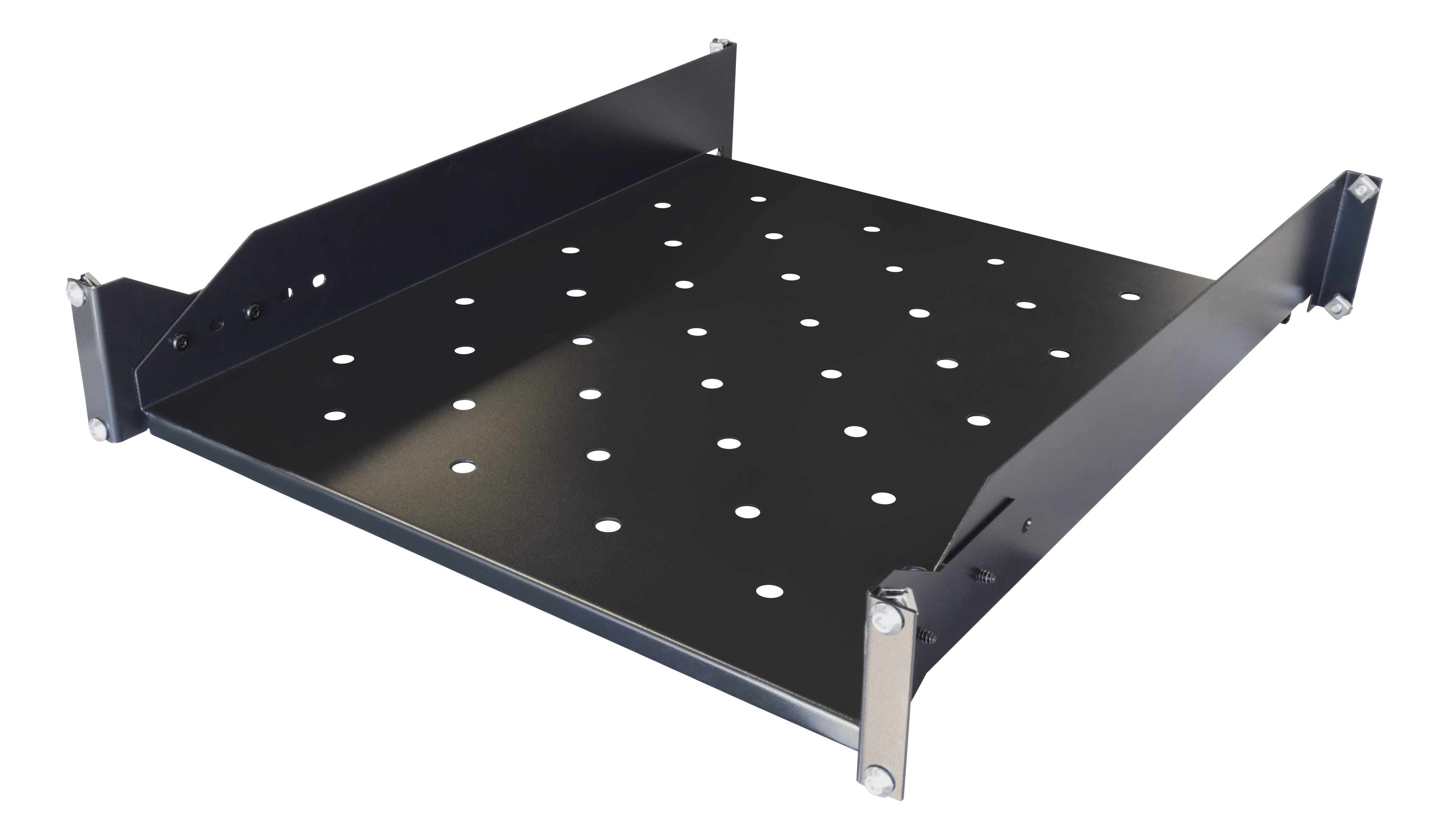 Fixed shelf TOTEN for G-series, 2U, 566mm deep, for 800mm deep cabinet / 19-FH48G