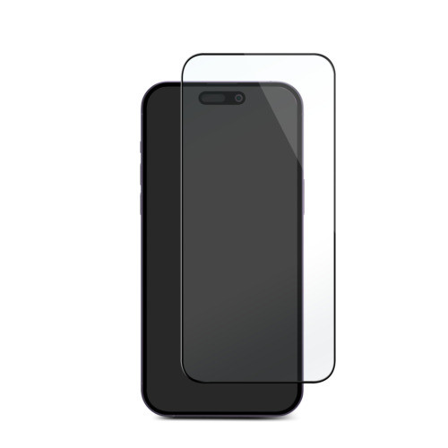 Screen Protector DELTACO for iPhone 15 Pro, privacy filter, 2.5D, 9H / 1902456