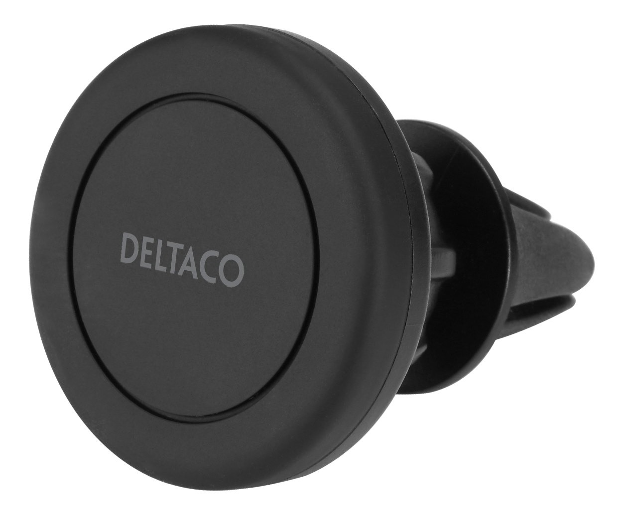 Magnetic smartphone holder for car DELTACO adjustable, air vent mount, black / ARM-C102