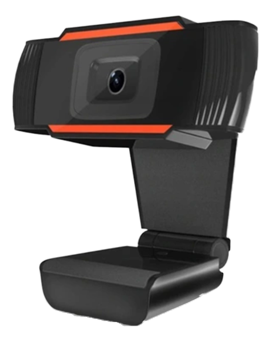 1080p webcam, USB, CMOS, built-in microphone, black  GH-001