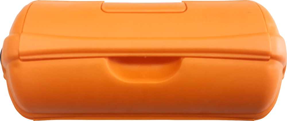 Protection cover DELTACO for extension cables, waterproof IP44, orange / GT-985