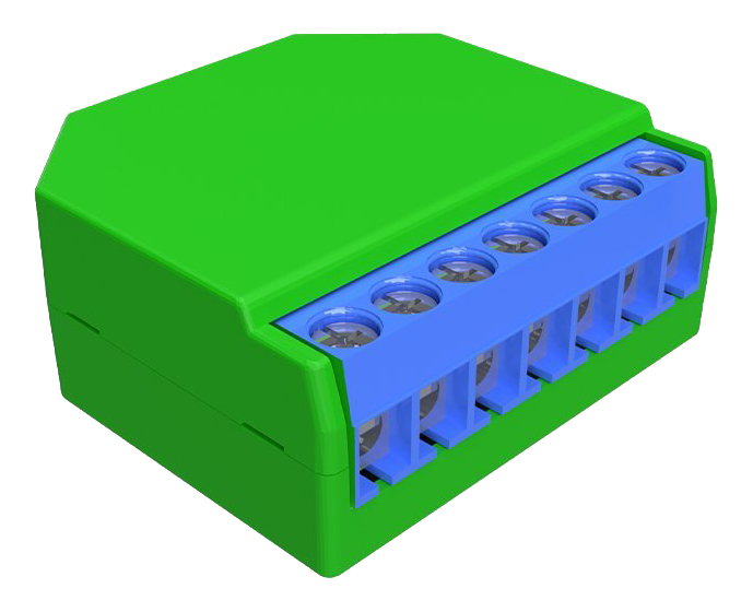 Dimmer Shelly 1 channel, WIFI, compact, green / SHELLY-DIM-2
