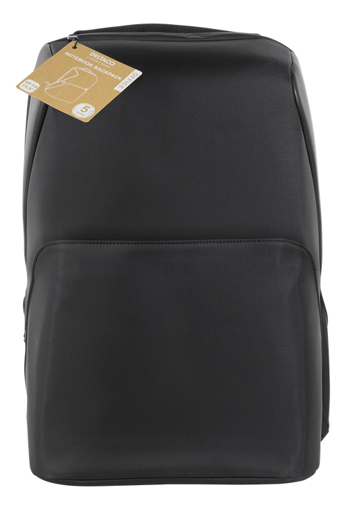 Computer backpack DELTACO OFFICE 15.6 ", waterproof, anti-theft design, 20 L, black / DELO-0500