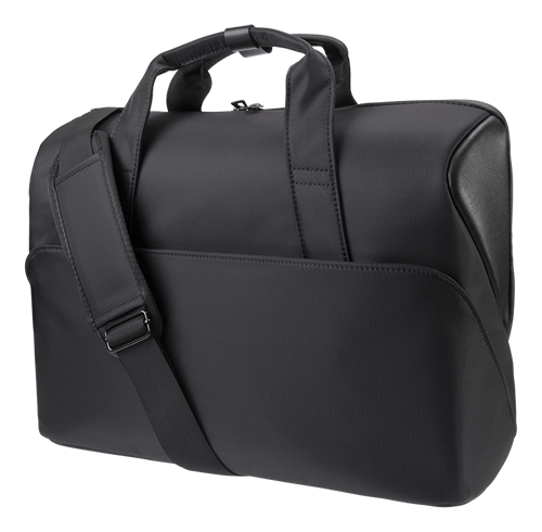 Computer bag DELTACO OFFICE 15.6 ", water resistant, detachable shoulder strap, black / DELO-0501