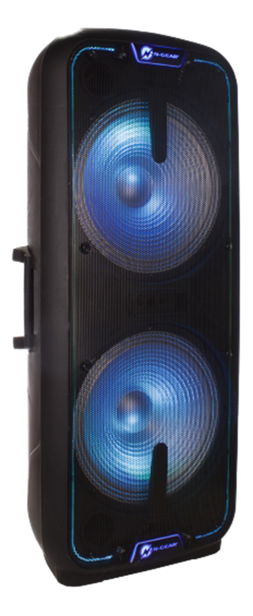 N-GEAR FLASH 3010 portable speaker, 800W, Powerbank function, black / RGB / FLASH-3010