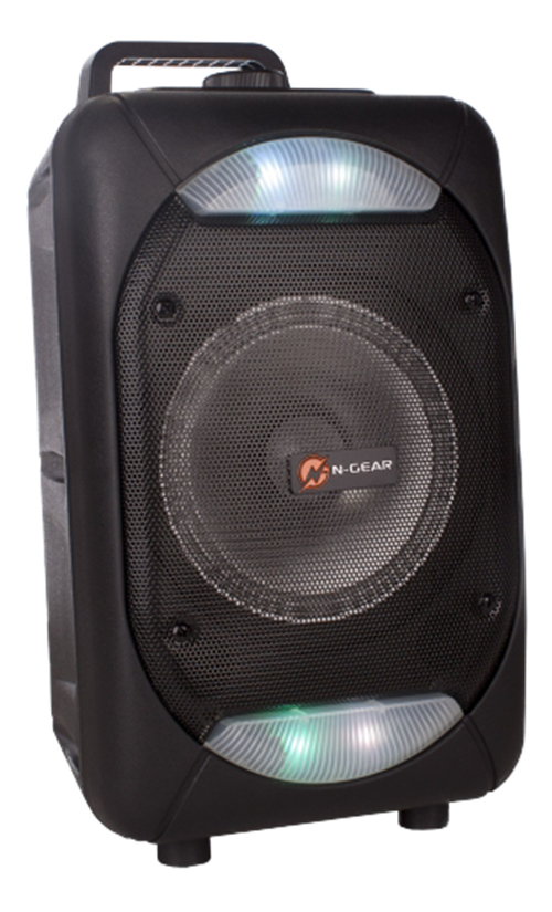 N-GEAR FLASH 610 portable speaker, 100W, Powerbank function, black / FLASH-610