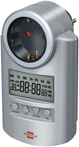 Brennenstuhl  timer  12/24h, display, 20 programs, 240V / 16A / 3680W, 1507500 / GT-465