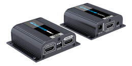 HDMI amplifier, extend an HDMI signal up to 40m, EDID, PoE, IR, 1080p in 60Hz, black / HDMI-270