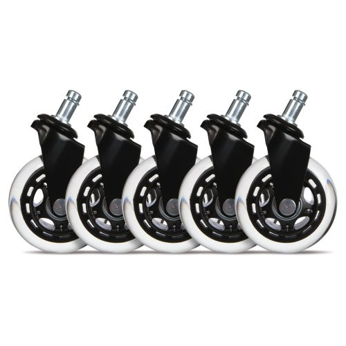 Casters  L33T GAMING for gaming chairs (Black) Univ., 5 pcs / 160528