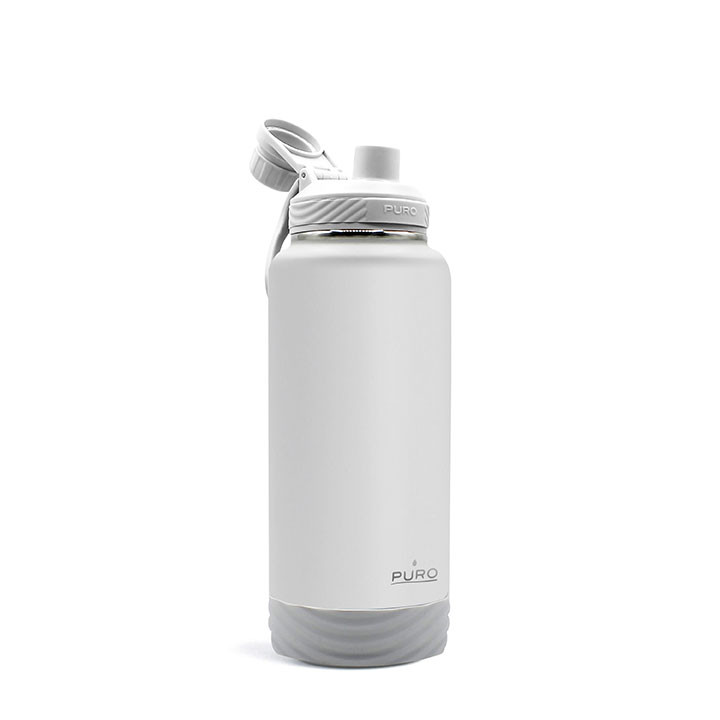 Thermal bottle PURO outdoor, stainless steel, BPA free, 960ml, grey / WB900OUTDOORDW1LGREY
