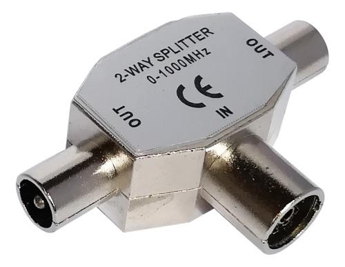 2-Way splitter  DELTACO TV IEC / R00150039