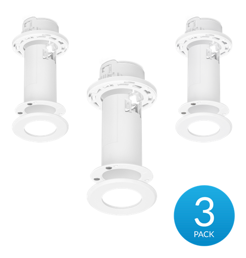 Ubiquiti FlexHD-CM-3 Ceiling mount for UniFi FlexHD, 3-pack, white / UBI-FlexHD-CM-3