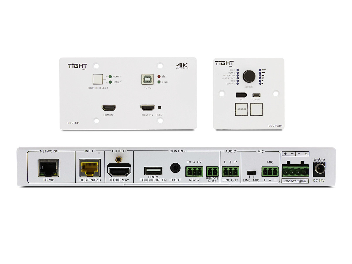 All-In-One HDBT Clasroom kit TIGHT AV / EDU-H201AUC-KIT