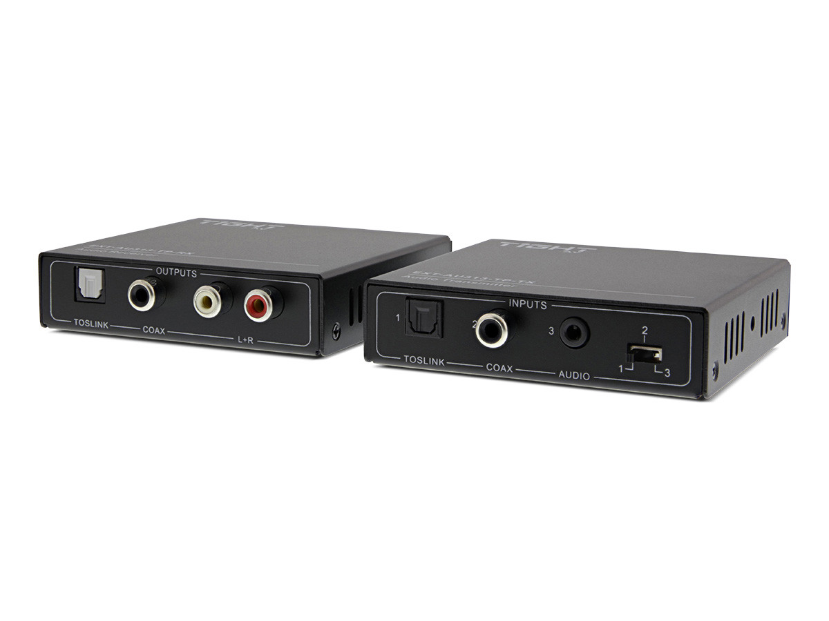 EXT-AU313-TP Расширитель для аналогового и цифрового звука через TP