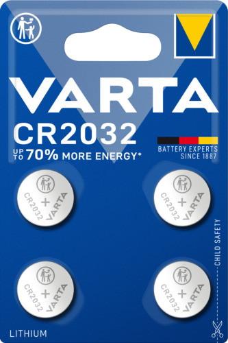 CR2032 Литиевая монета, 4 шт.