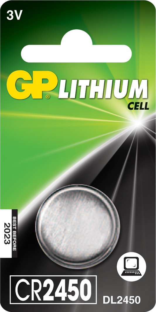 Battery GP Lithium CR 2450-C1/ 103121                                                                                                                         